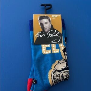 New Elvis Presley Novelty Crew Socks Womens One Size